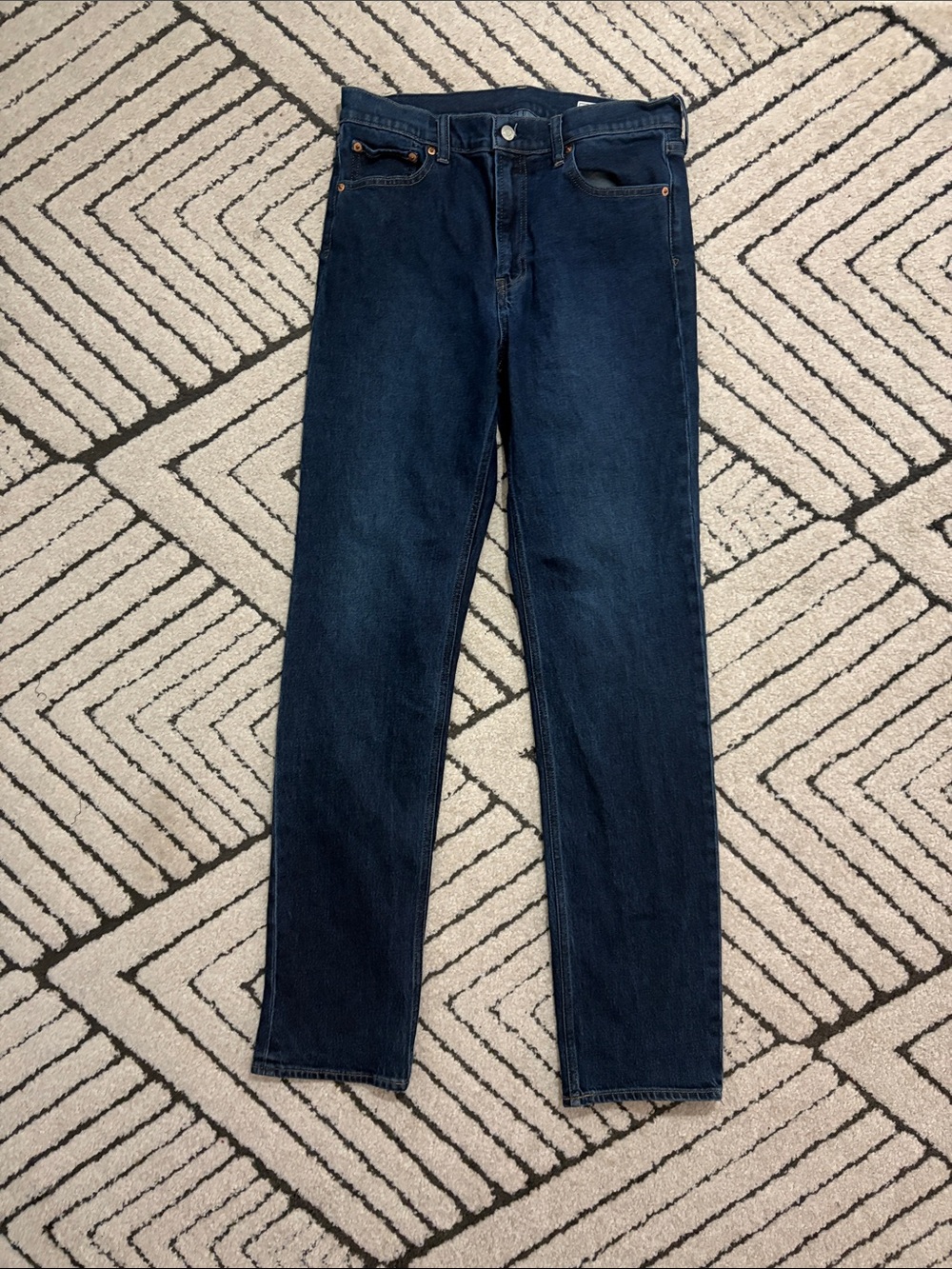 Tall GAP Women's Dark Indigo High Rise 90s Straight Jeans